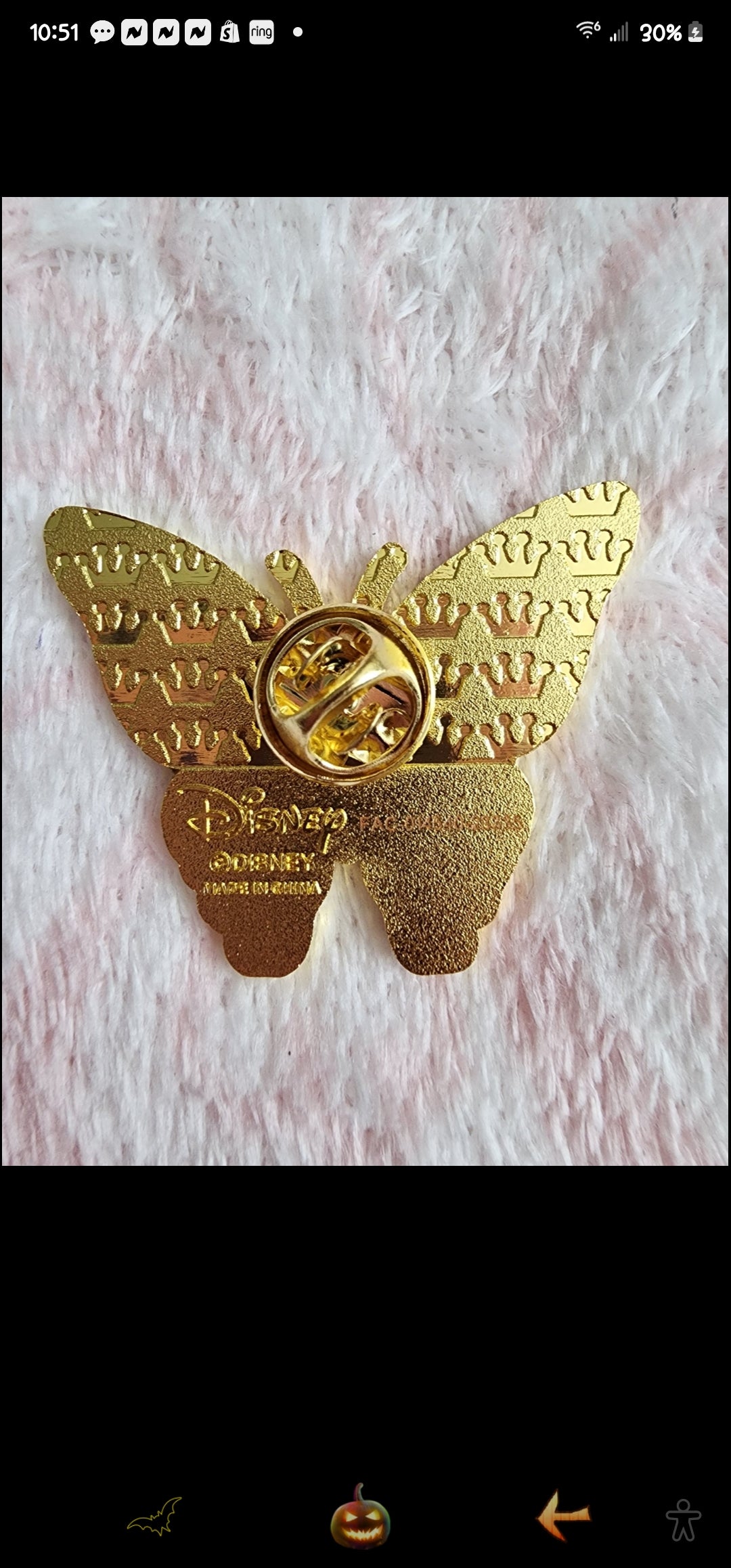 Loungefly Disney Princess Butterfly Mystery Pins