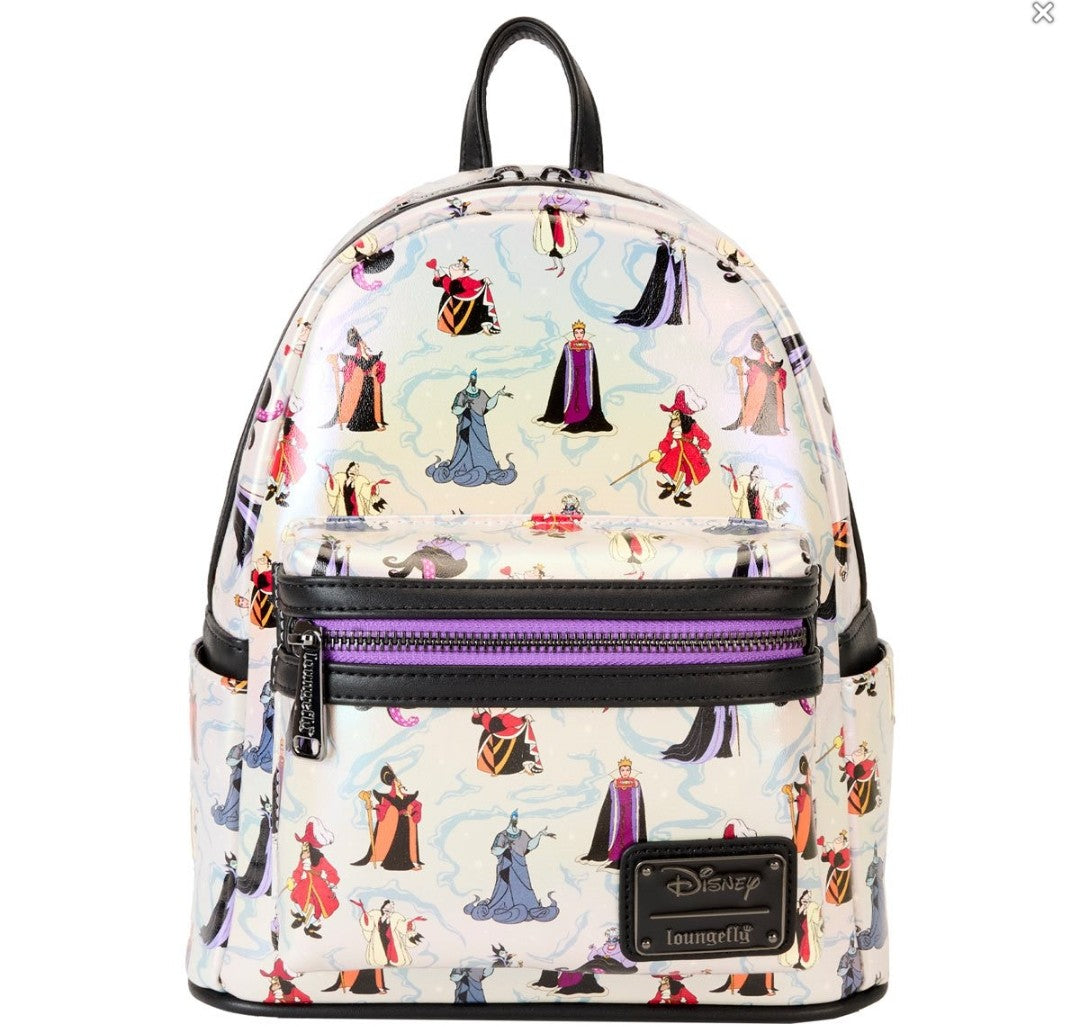 Loungefly Disney Iridescent Villains Backpack