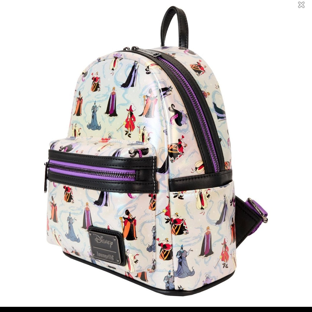 Loungefly Disney Iridescent Villains Backpack