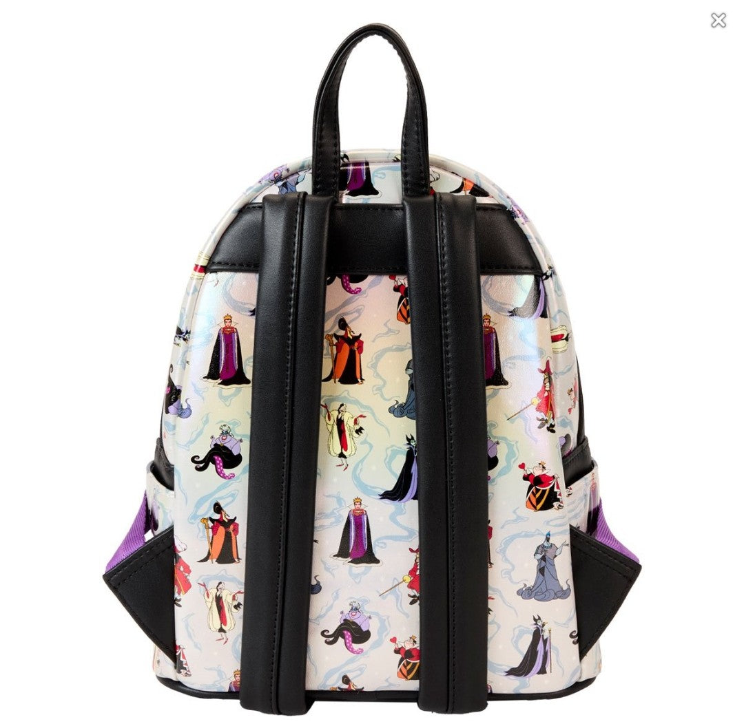 Loungefly Disney Iridescent Villains Backpack