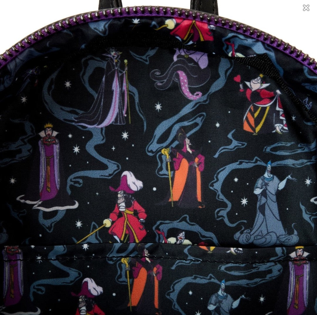 Loungefly Disney Iridescent Villains Backpack