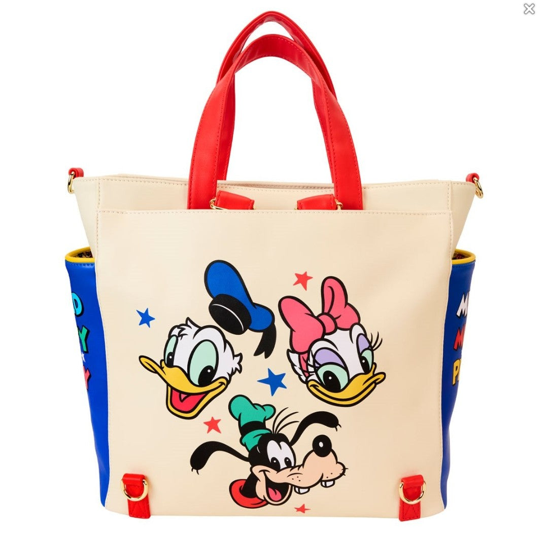 Loungefly Disney Mickey and Friends Tote Bag