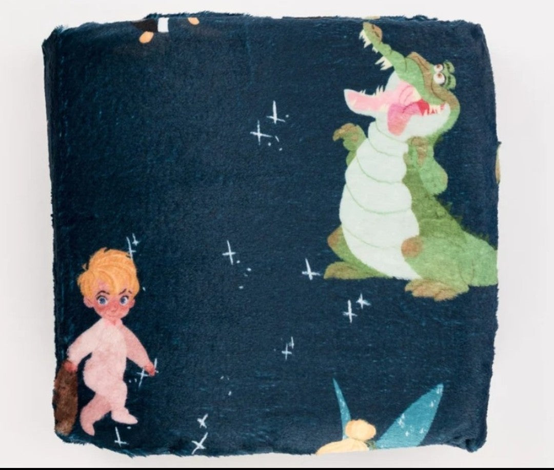 Ellie Sue Disney Peter Pan Super Soft Throw Blanket