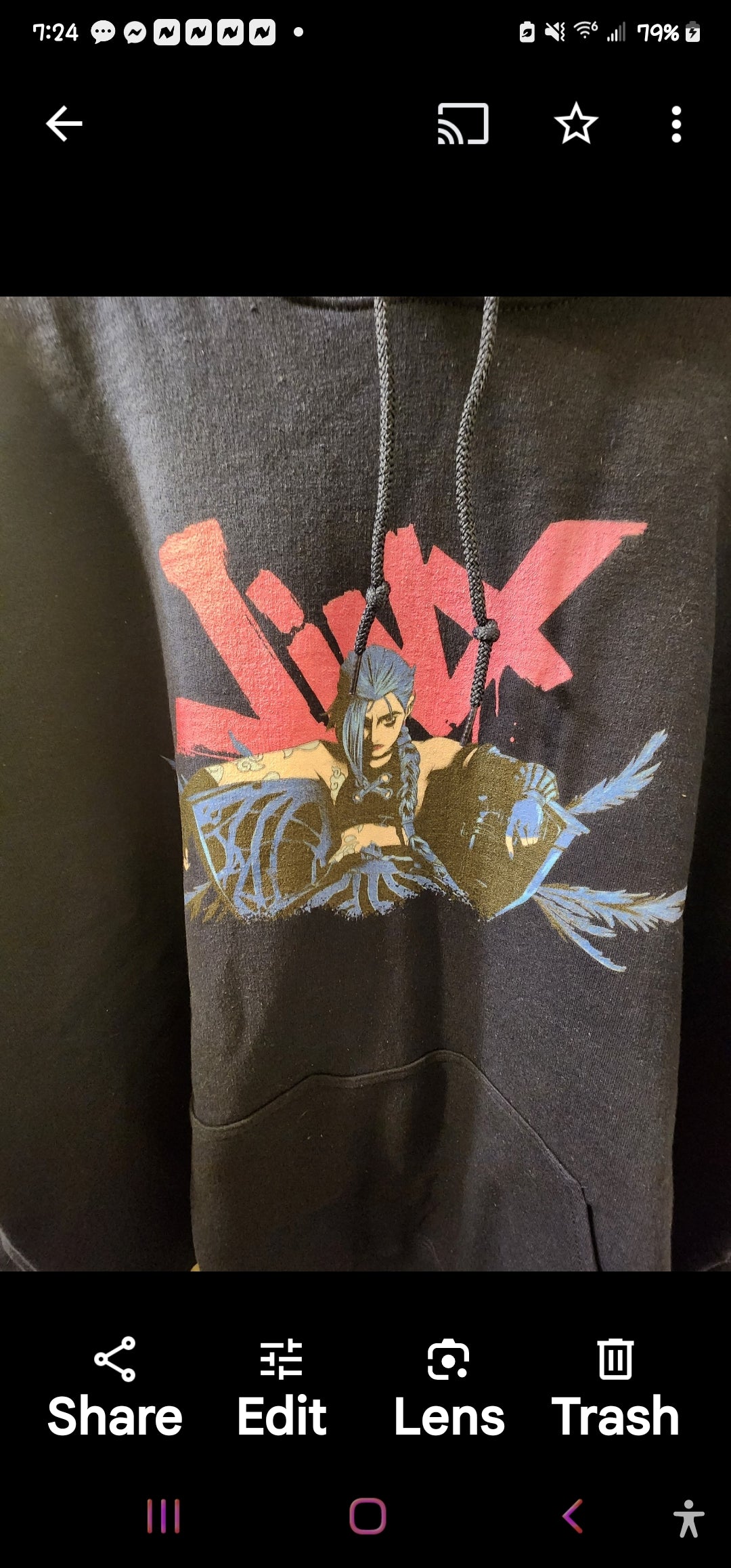 Arcane League of Legends Jink Hoodie