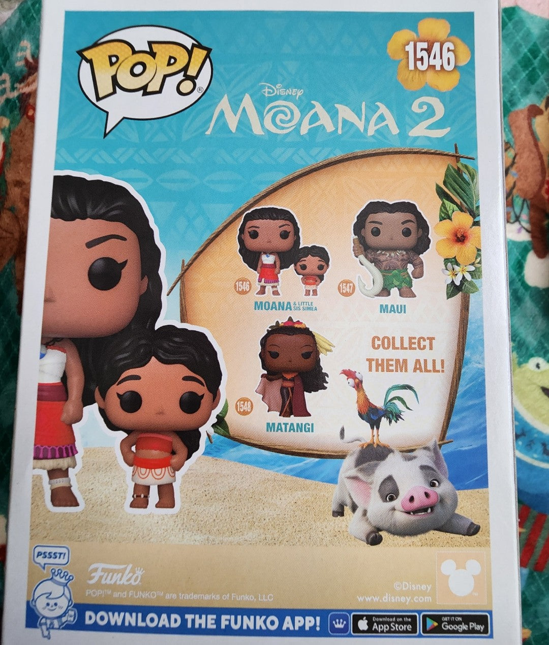 Funko Pop Disney Moana 2 & Little Sister Figure