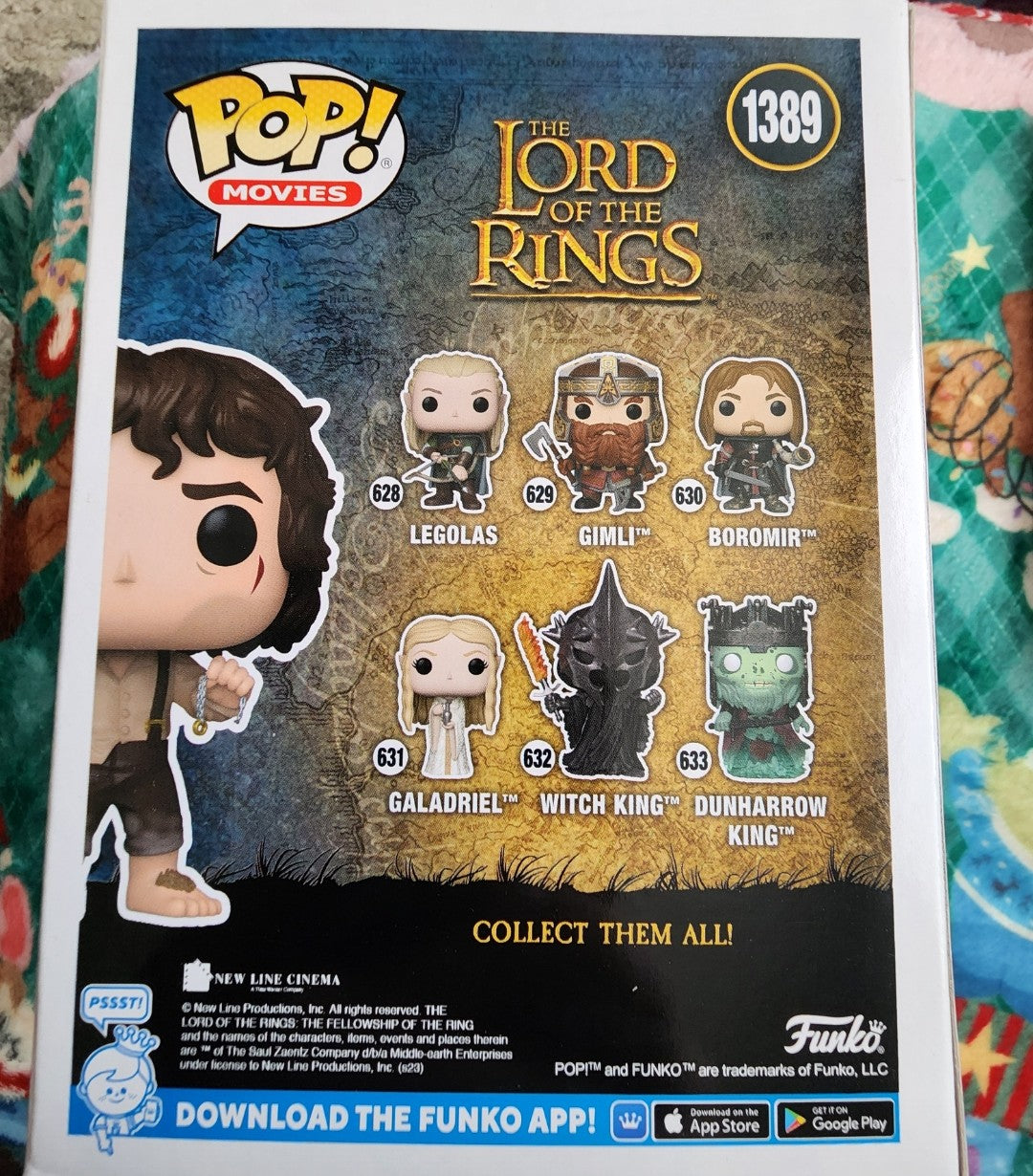 Funko Pop Limited Edition Lord of the Rings Frodo with the Ring Figure