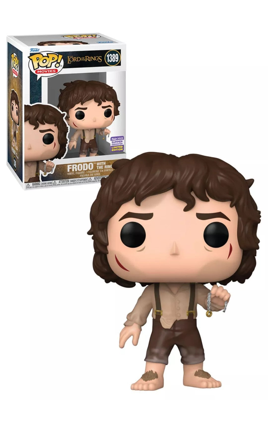 Funko Pop Limited Edition Lord of the Rings Frodo with the Ring Figure