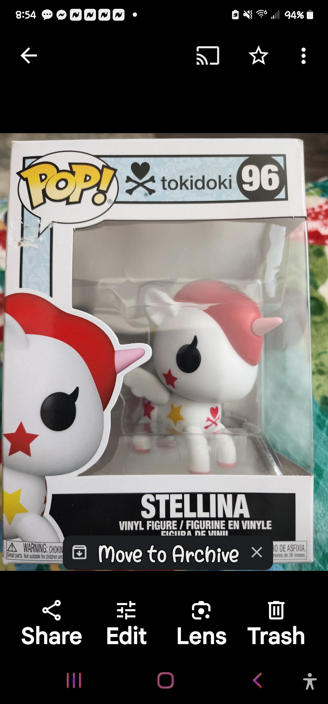 Funko Pop Tokidoki Unicorno Stellina Figure