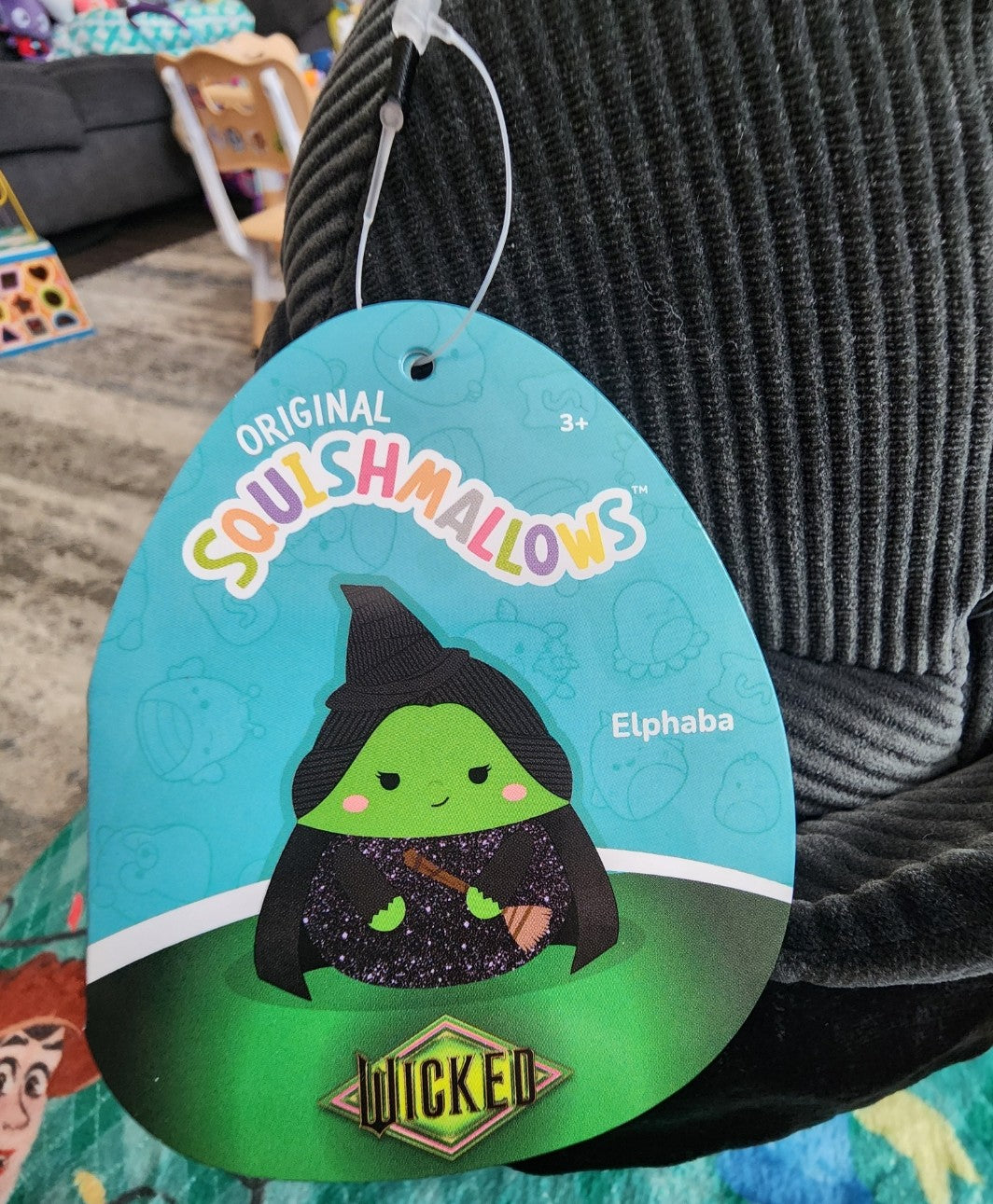 Squishmallows Wicked Elphaba Plush