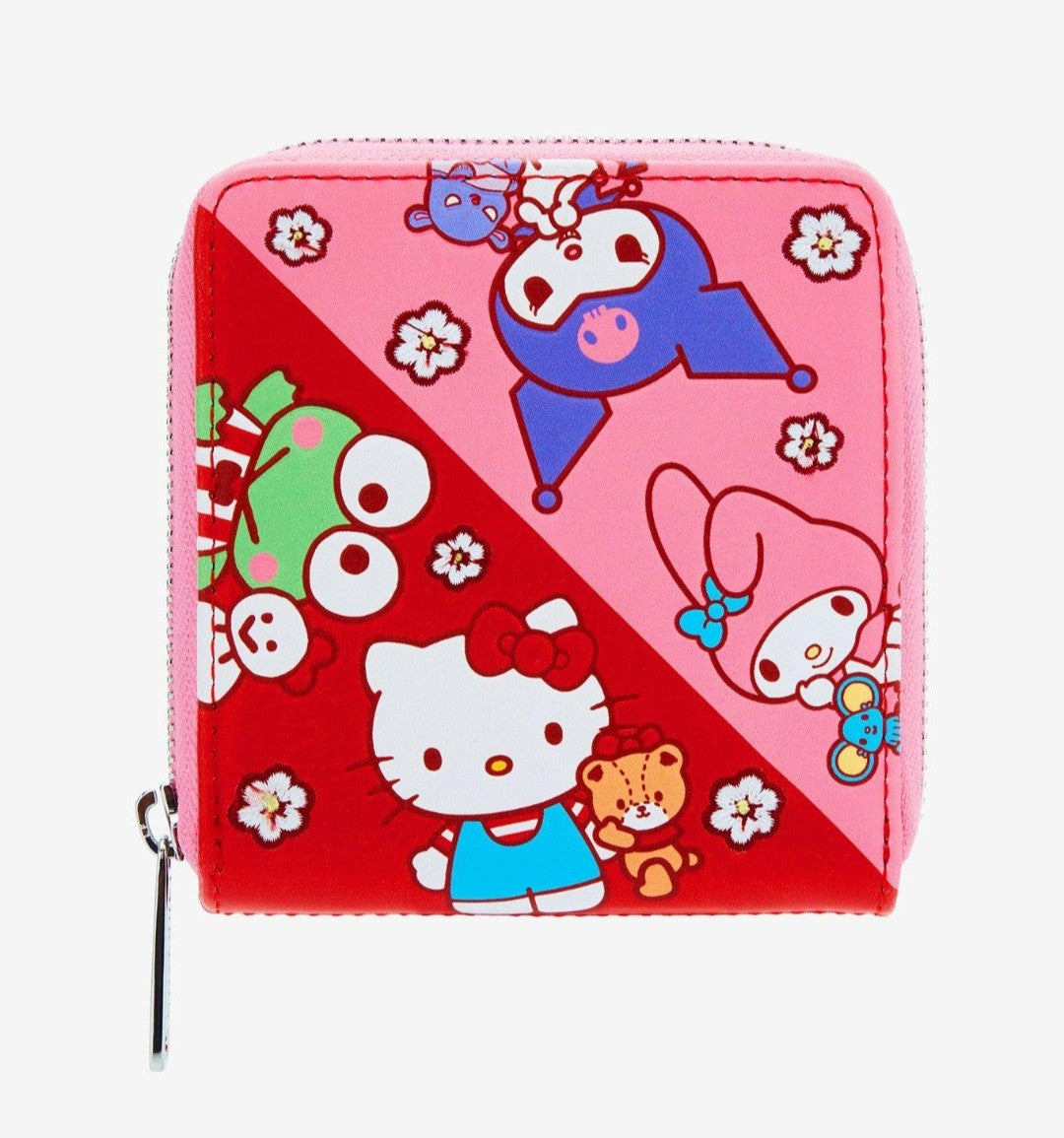 Loungefly Hello Kitty and Friends Floral Color Block Wallet