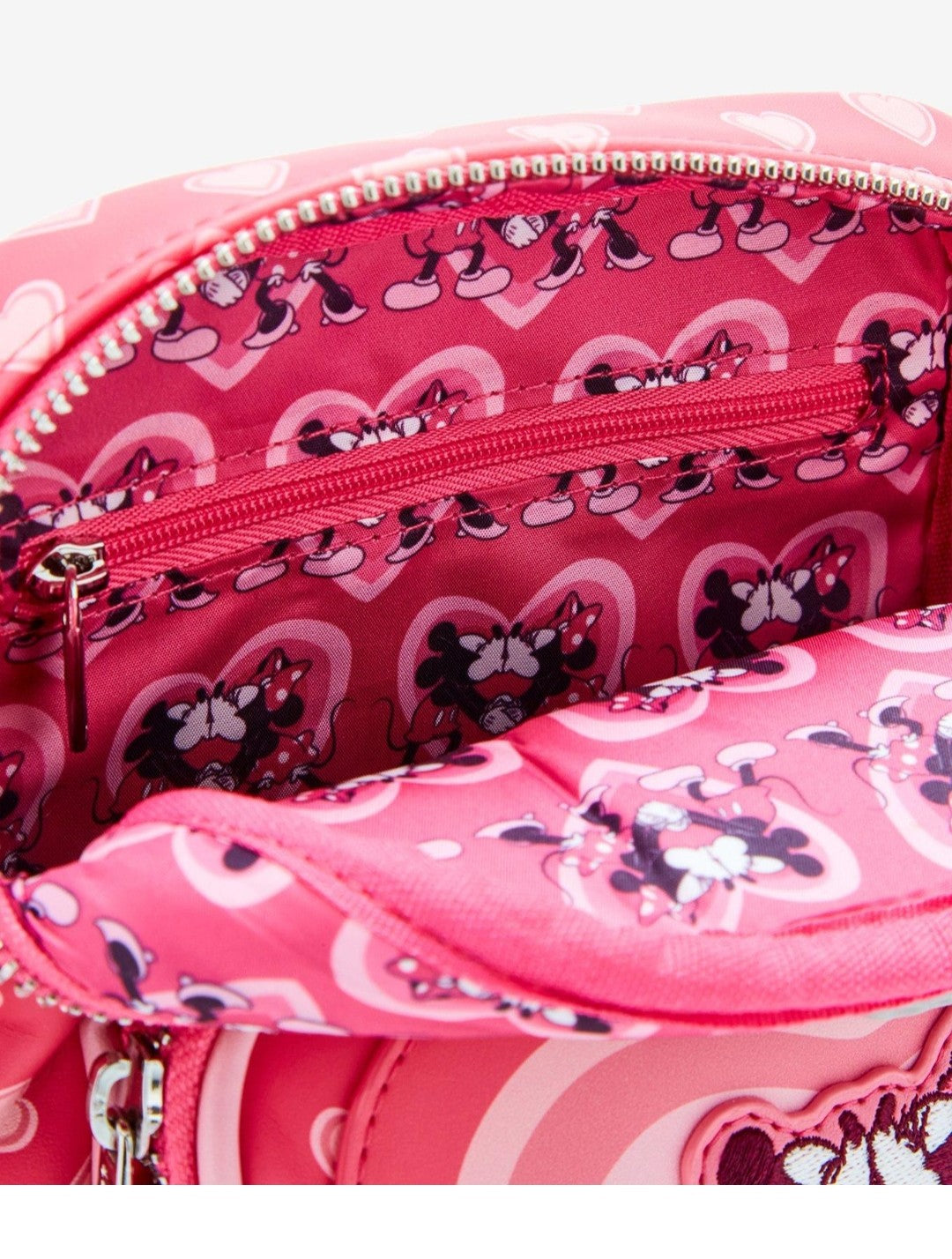 Loungefly Disney Mickey and Minnie Hearts Crossbody Bag