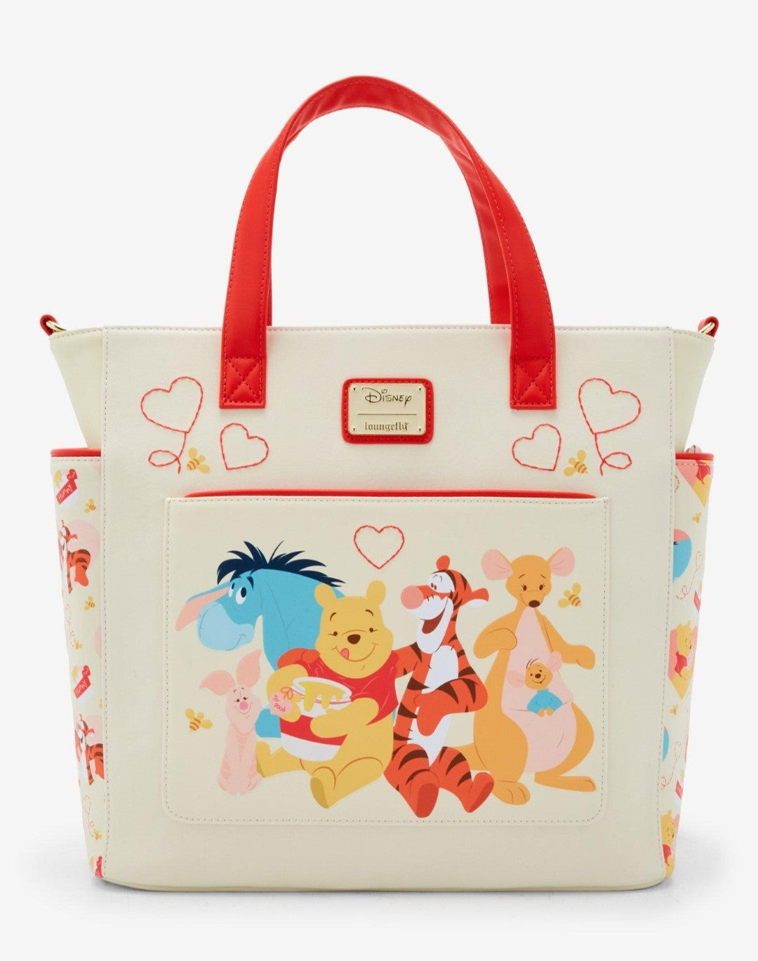 Loungefly Disney Winnie the Pooh and Friends Valentine's Tote Bag