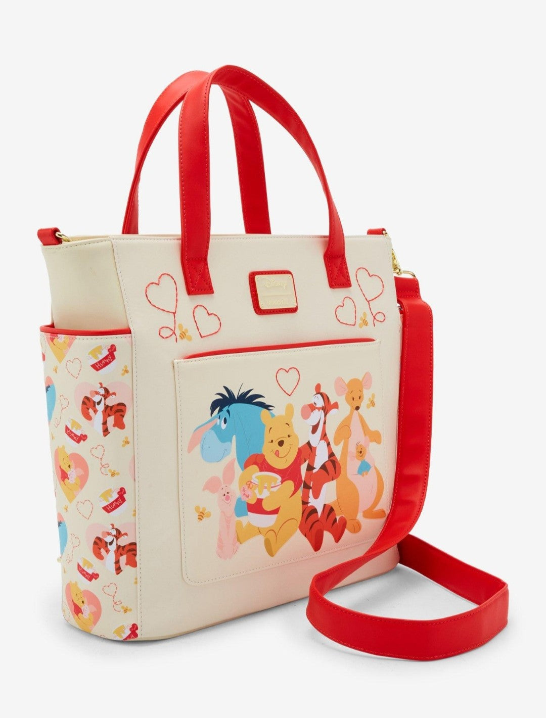 Loungefly Disney Winnie the Pooh and Friends Valentine's Tote Bag