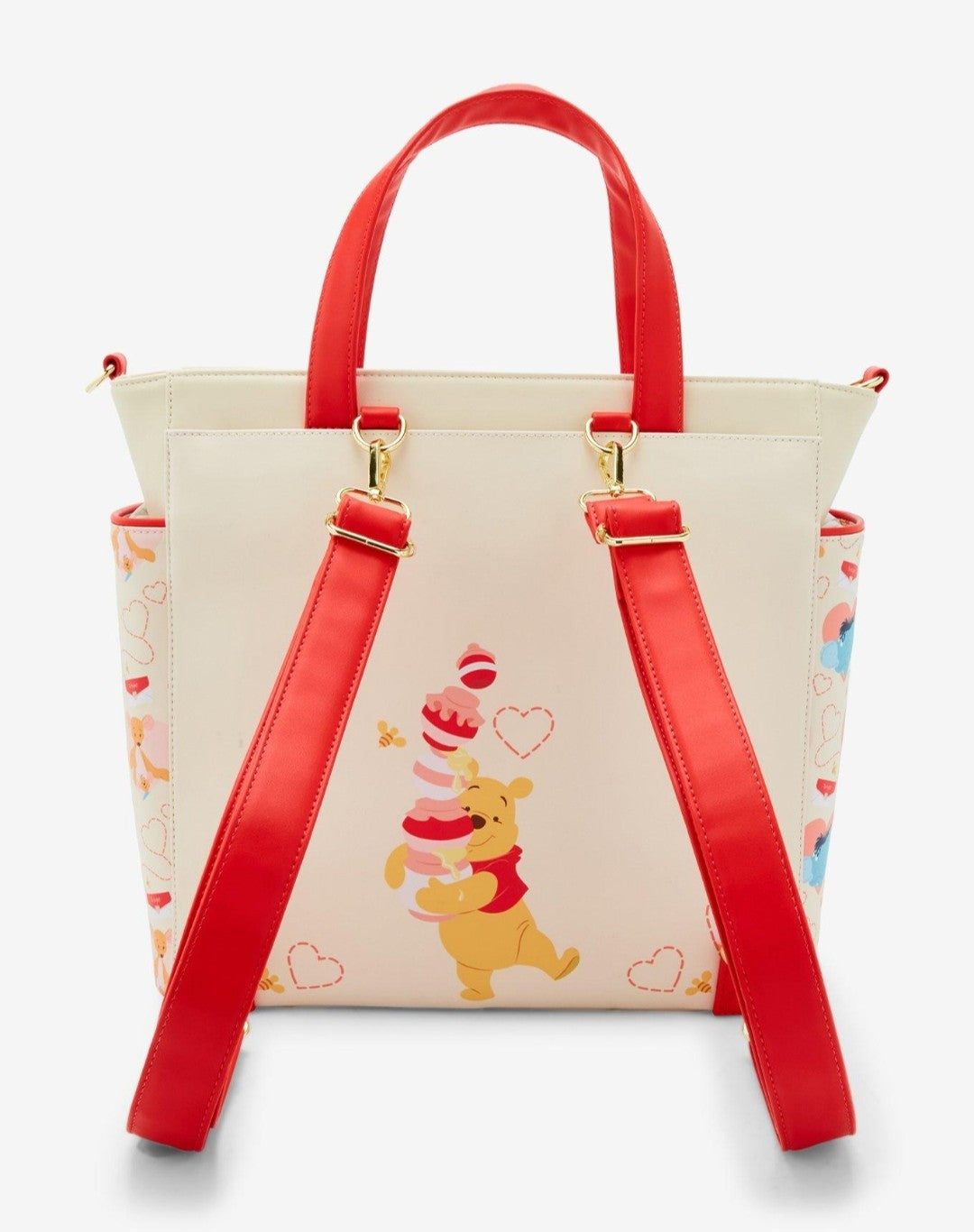 Loungefly Disney Winnie the Pooh and Friends Valentine's Tote Bag