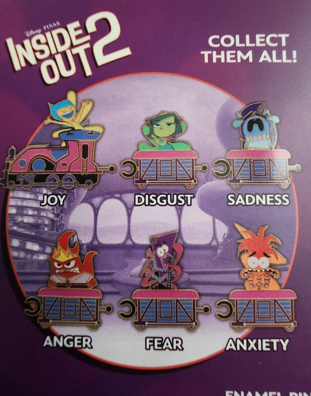 Loungefly Disney Pixar Inside Out 2 Mystery Pins