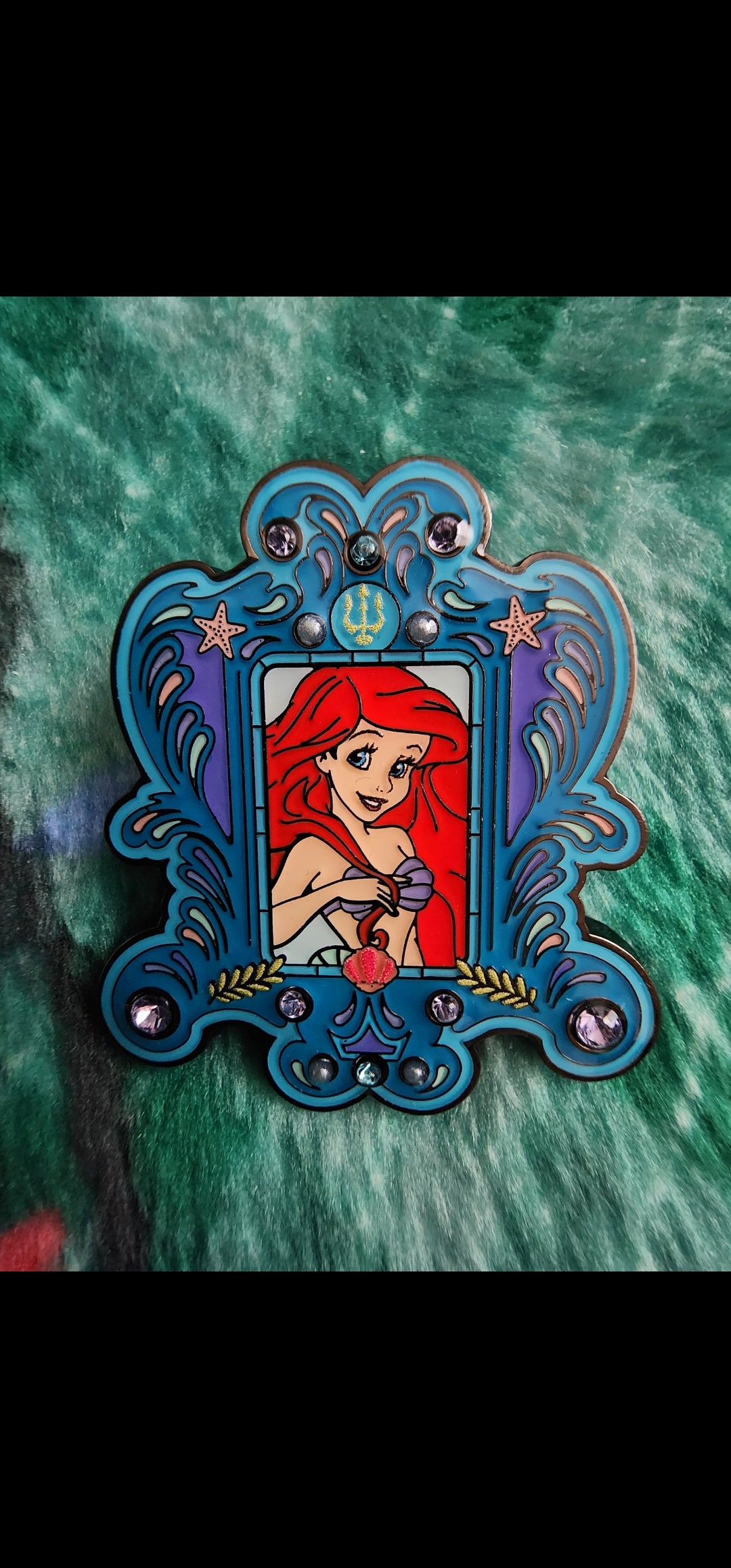 Loungefly Disney Princess Jeweled Portrait Frame Mystery Pins