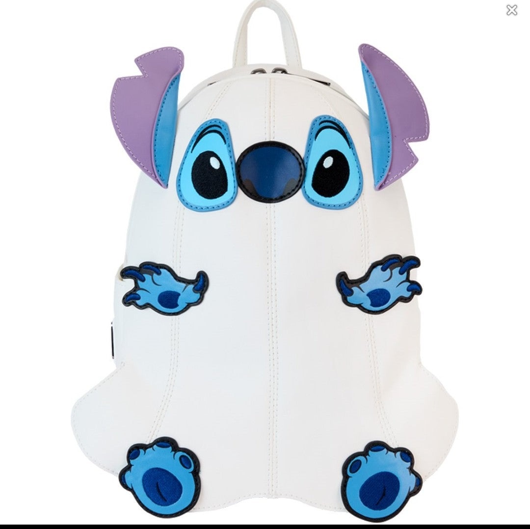 Loungefly Disney Stitch as a Ghost Halloween Backpack