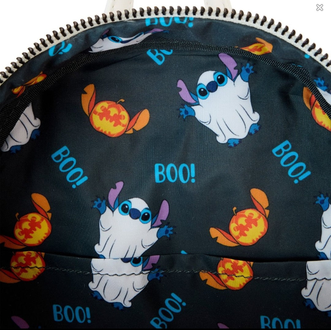 Loungefly Disney Stitch as a Ghost Halloween Backpack