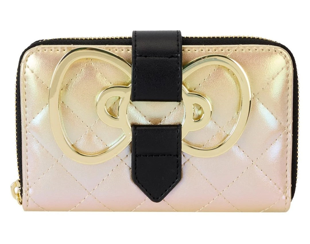 Loungefly Hello Kitty 50th Anniversary Gold Iridescent Wallet