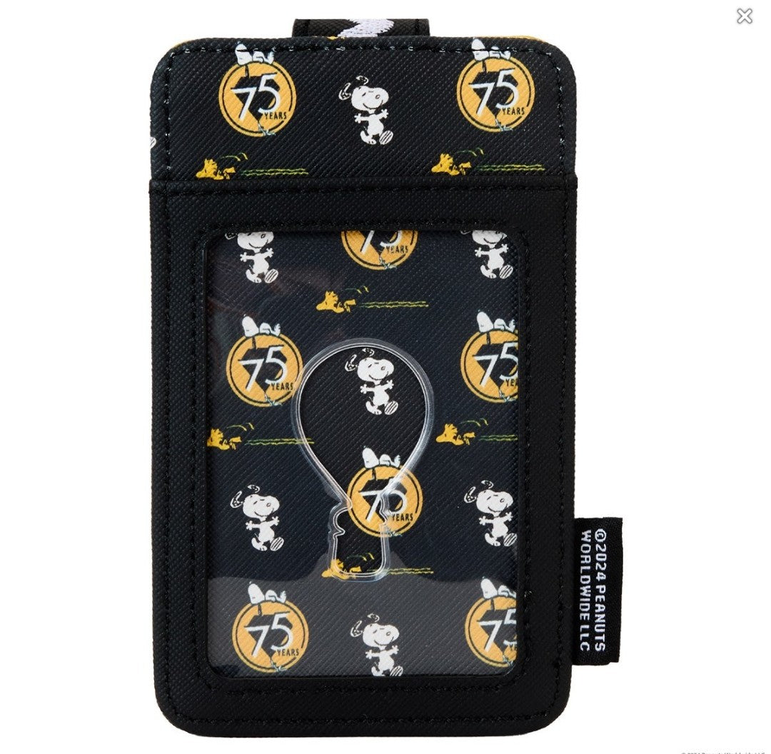 Loungefly Peanuts Woodstock 75th Anniversary Card Holder