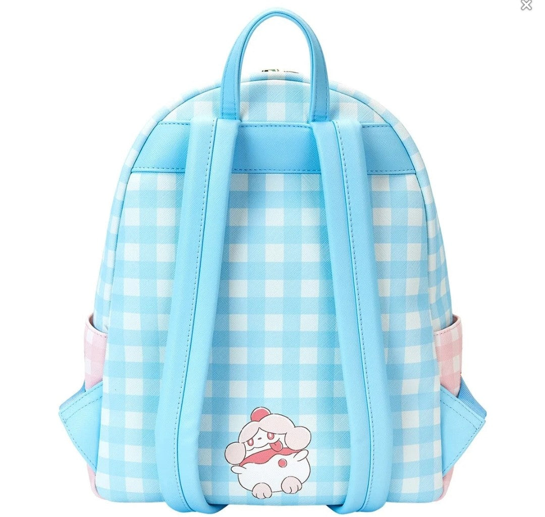 Loungefly Pokemon Pastel Graham Cafe Triple Pocket Backpack