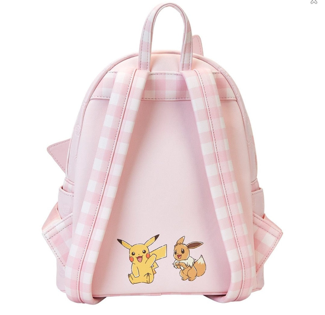 Loungefly Pokemon Pastel Pikachu and Eevee Backpack