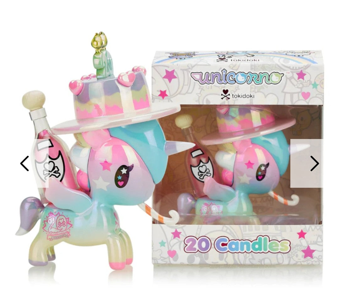 Tokidoki Unicorno 20 Candles Birthday Limited Edition Figure