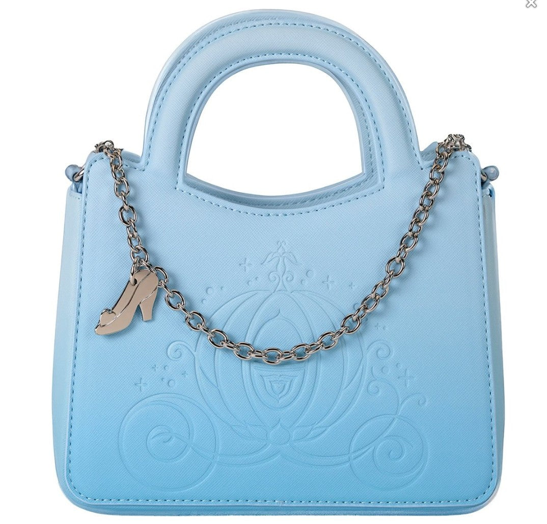Loungefly Disney Cinderella 75th Anniversary Embossed Crossbody Bag