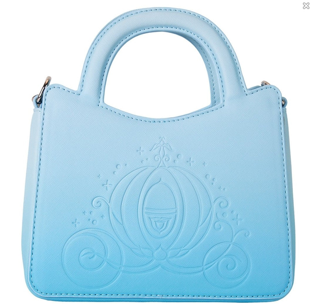 Loungefly Disney Cinderella 75th Anniversary Embossed Crossbody Bag