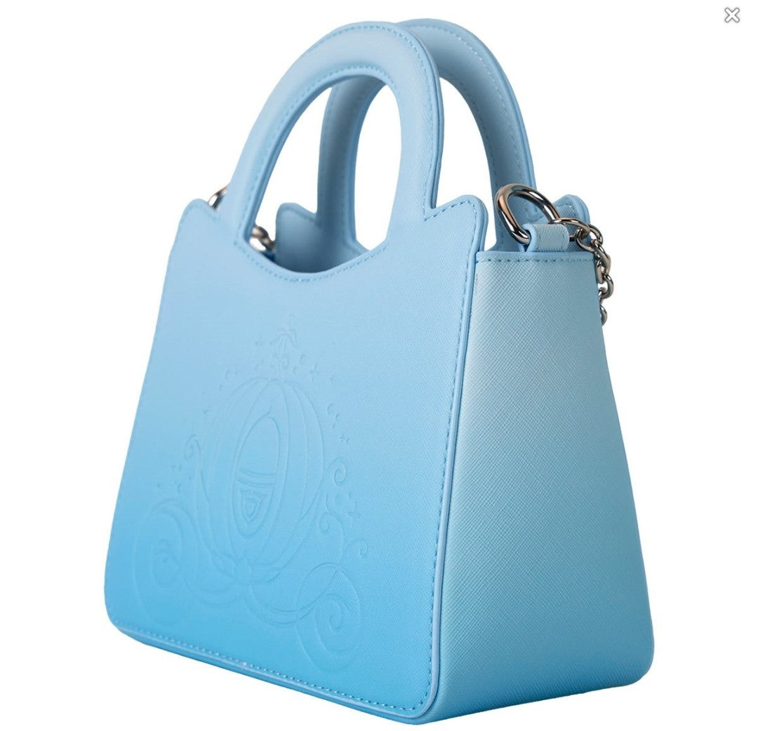 Loungefly Disney Cinderella 75th Anniversary Embossed Crossbody Bag