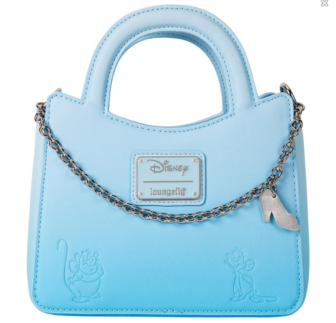 Loungefly Disney Cinderella 75th Anniversary Embossed Crossbody Bag