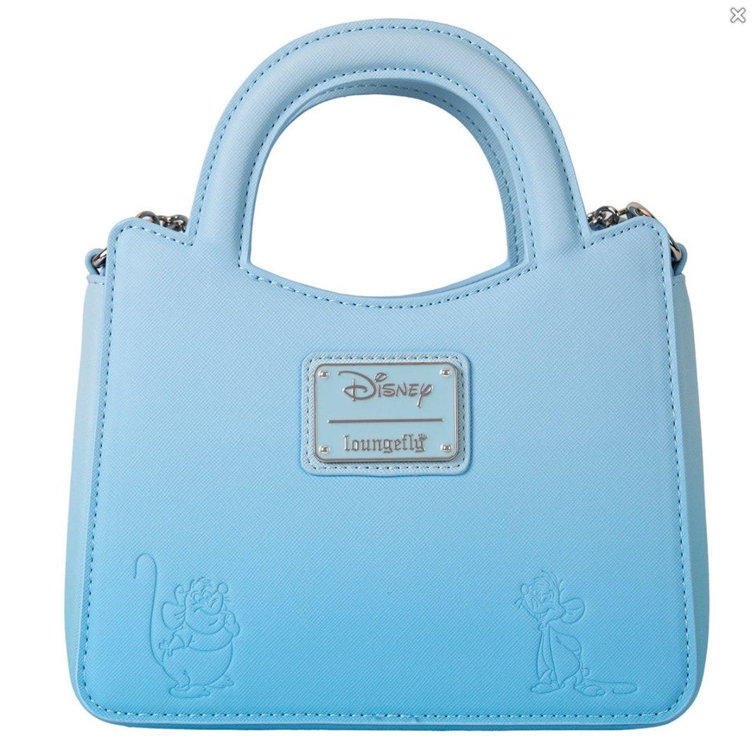 Loungefly Disney Cinderella 75th Anniversary Embossed Crossbody Bag