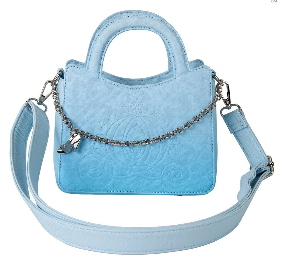 Loungefly Disney Cinderella 75th Anniversary Embossed Crossbody Bag