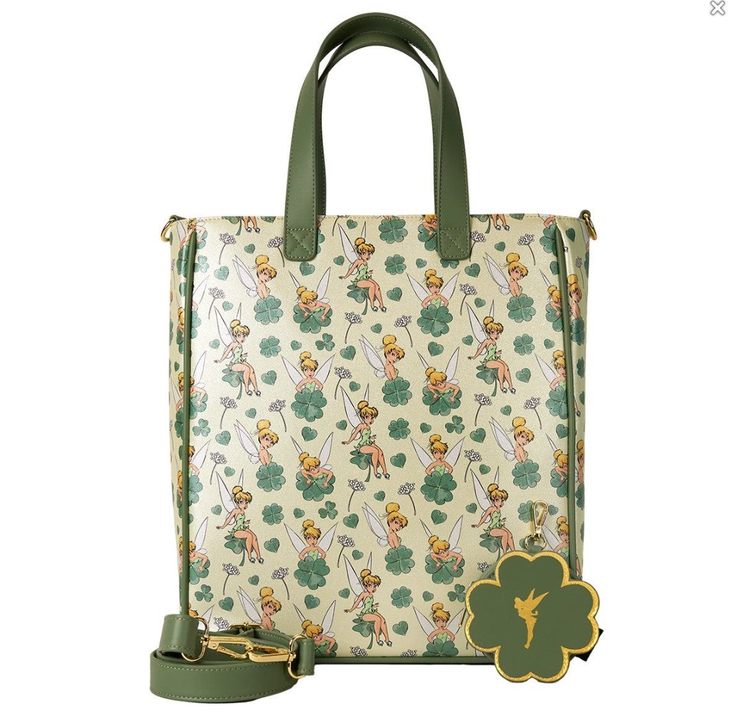 Loungefly Disney Tinkerbell Four Leaf Clover Backpack