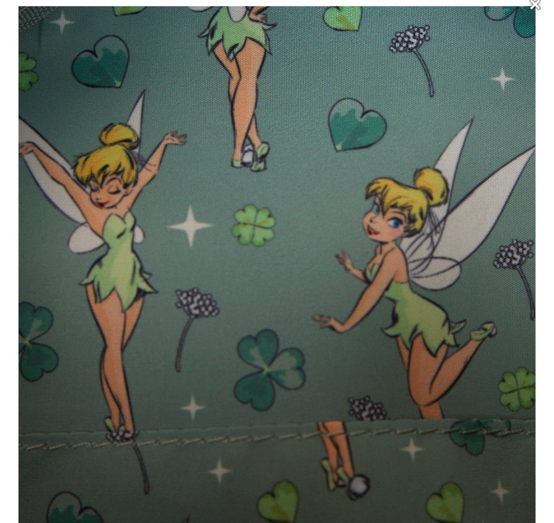 Loungefly Disney Tinkerbell Four Leaf Clover Backpack