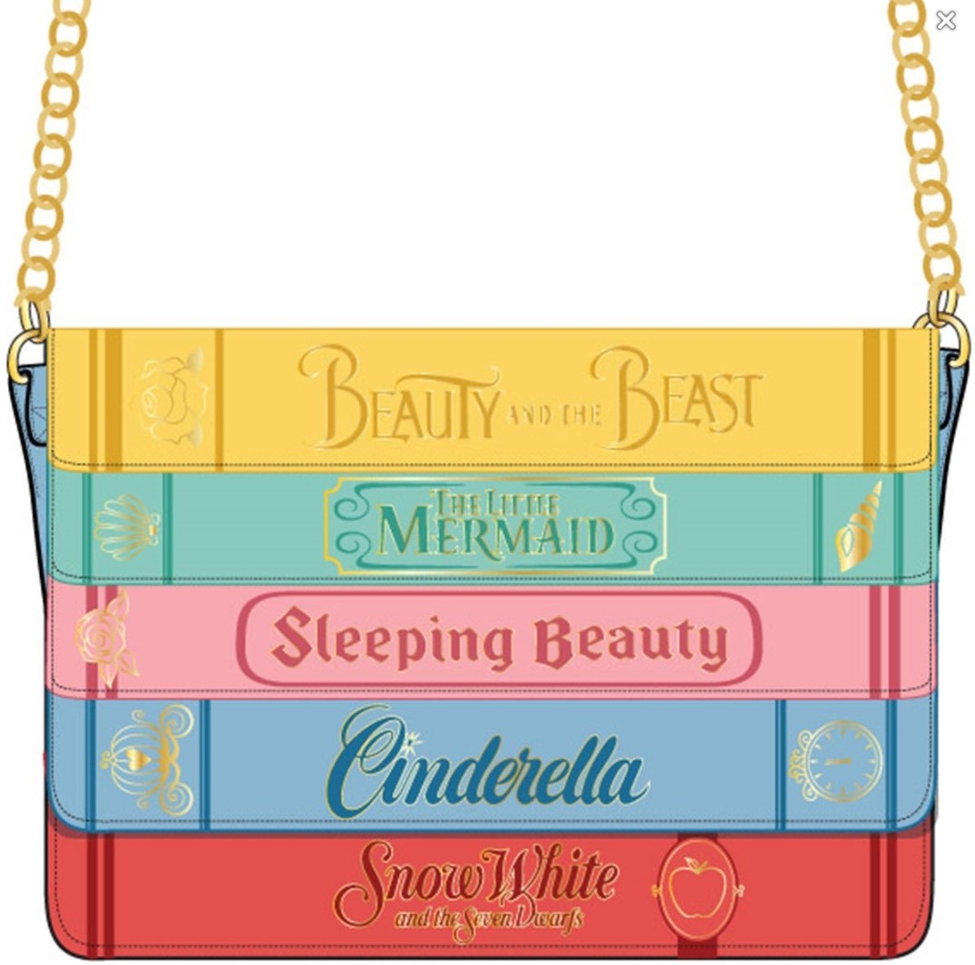 Loungefly Disney Princess Books Crossbody Bag