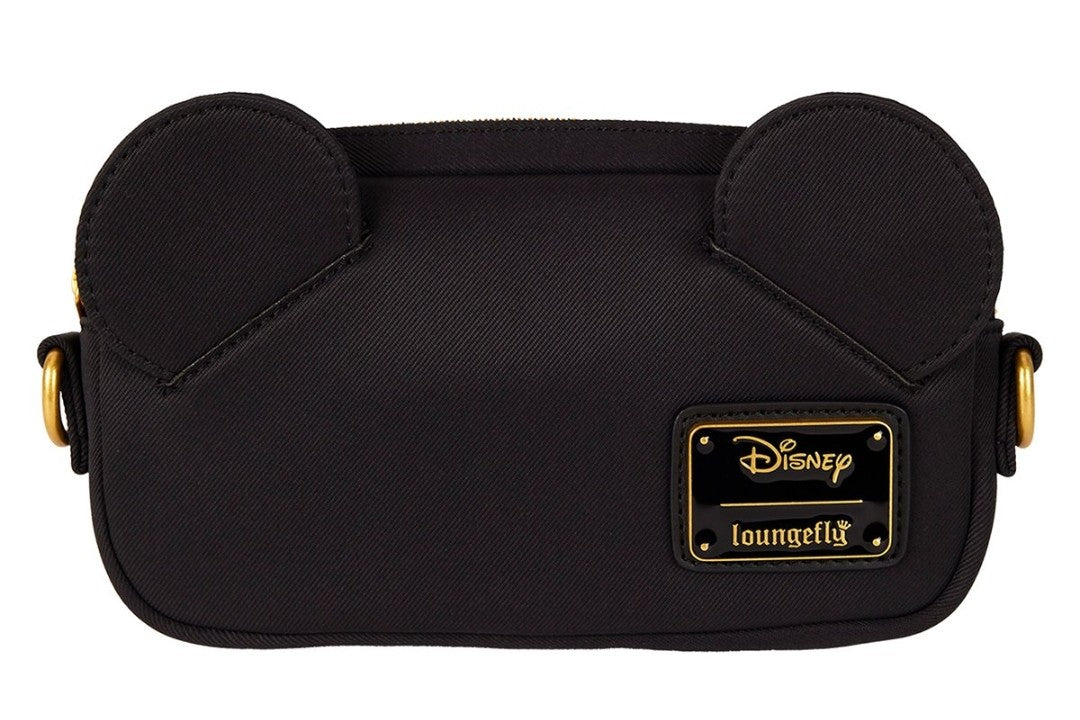 Loungefly Disney Mickey Mouse Ears Sling Bag with Coin Purse/ Belt Bag