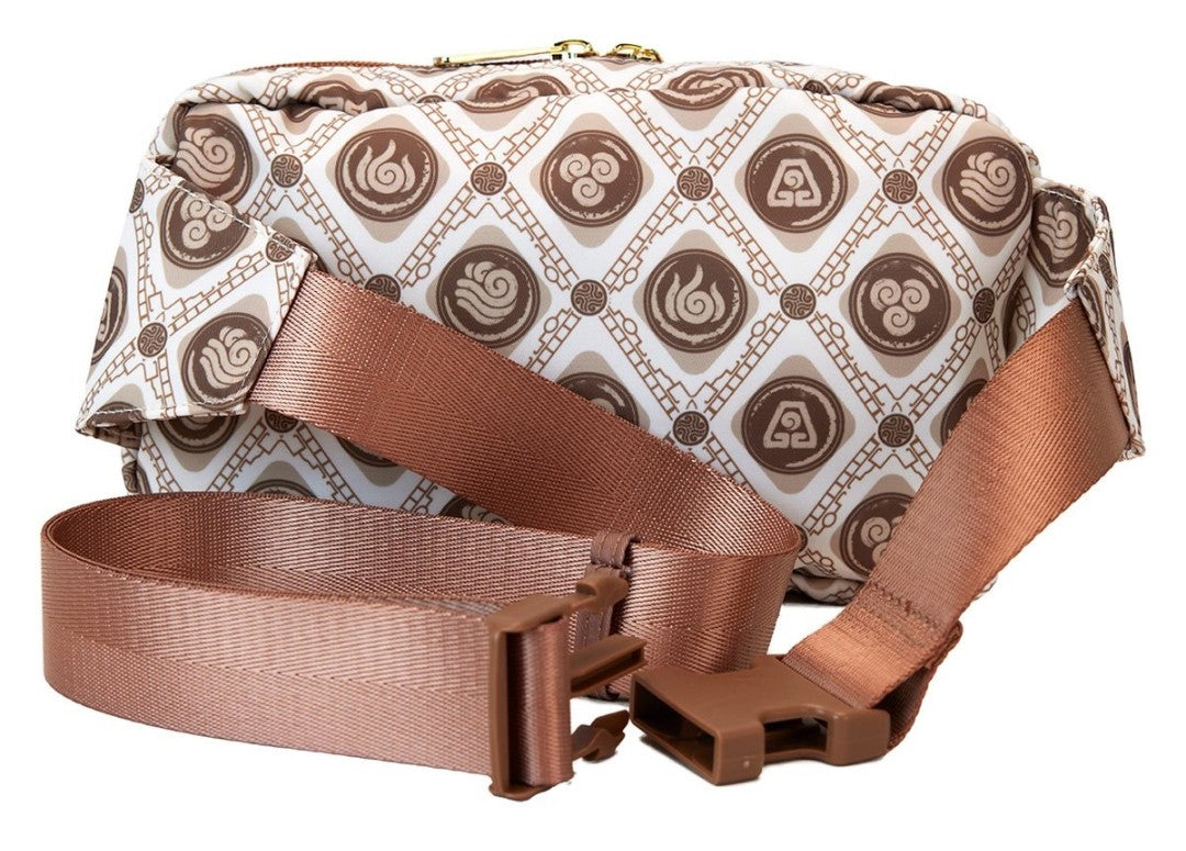 Loungefly Avatar with this Avatar: The Last Airbender Four Nations Nylon Sling Bag