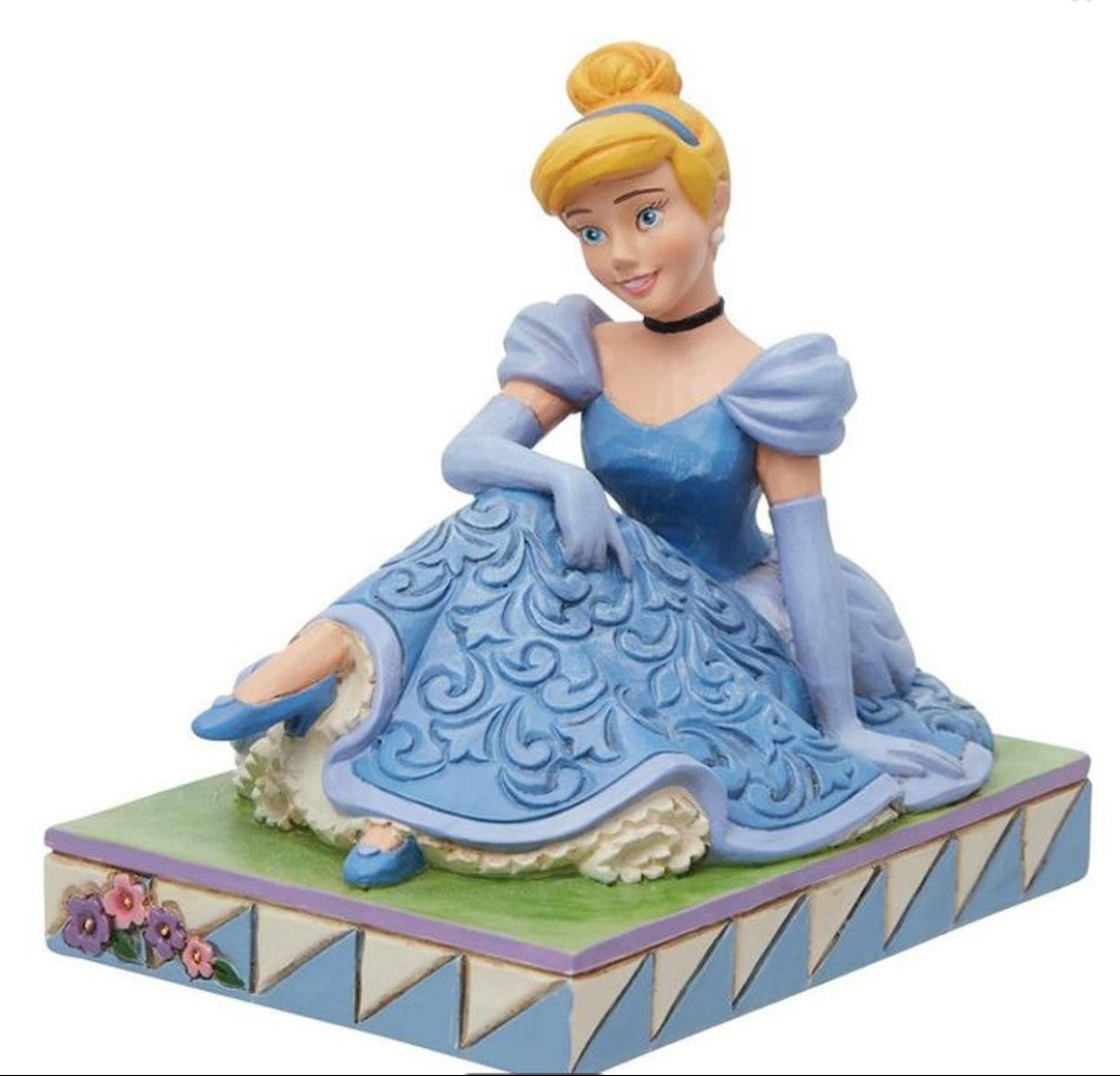 Jim Shore Cinderella 75th Anniversary Cinderella Sitting Figure