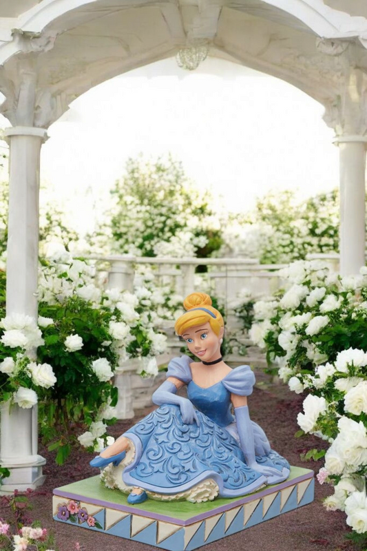 Jim Shore Cinderella 75th Anniversary Cinderella Sitting Figure