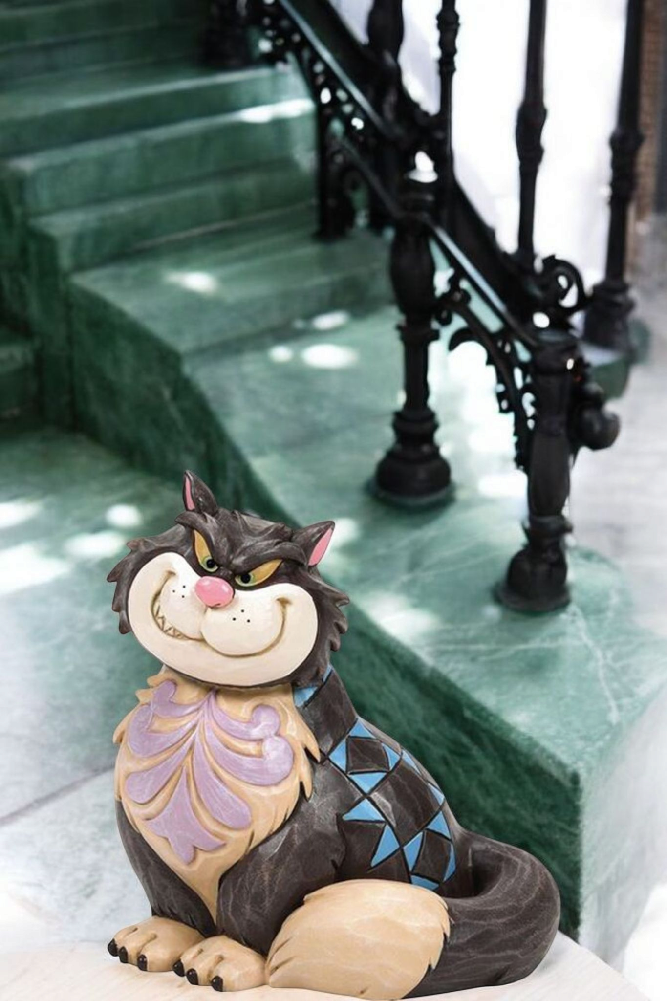 Jim Shore Cinderella 75th Anniversary Lucifer the Cat Figure