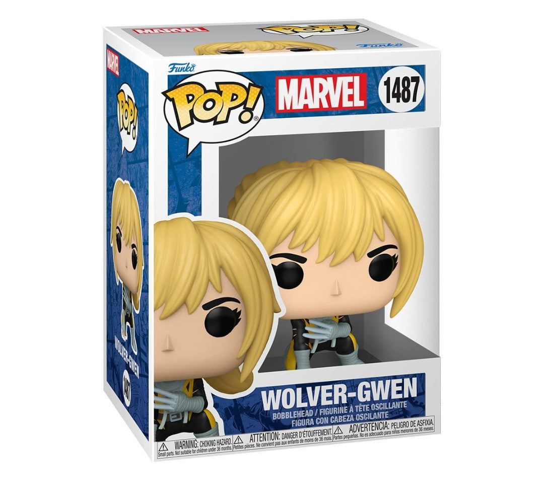 Funko Pop Marvel Spider Gwen as Wolver-Gwen Figure