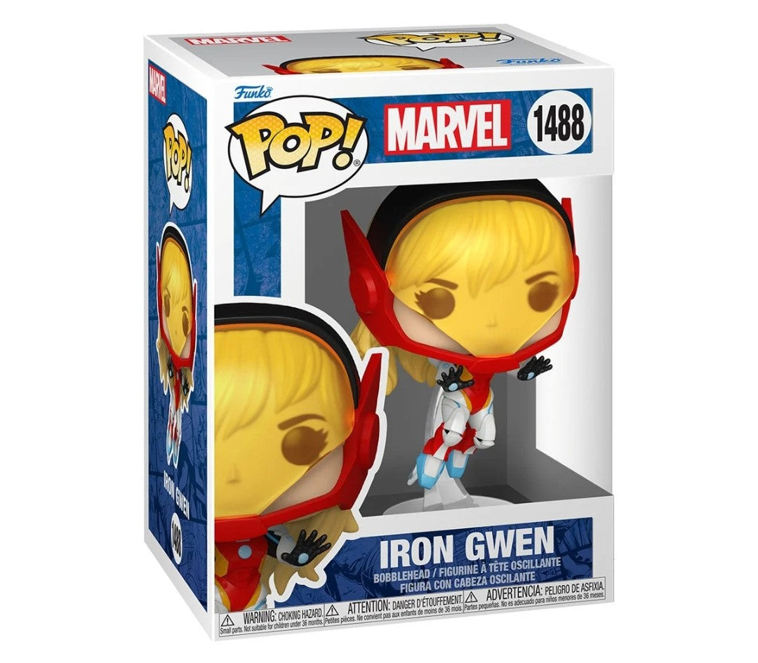 Funko Pop Marvel Spider Gwen as Iron Gwen Figure