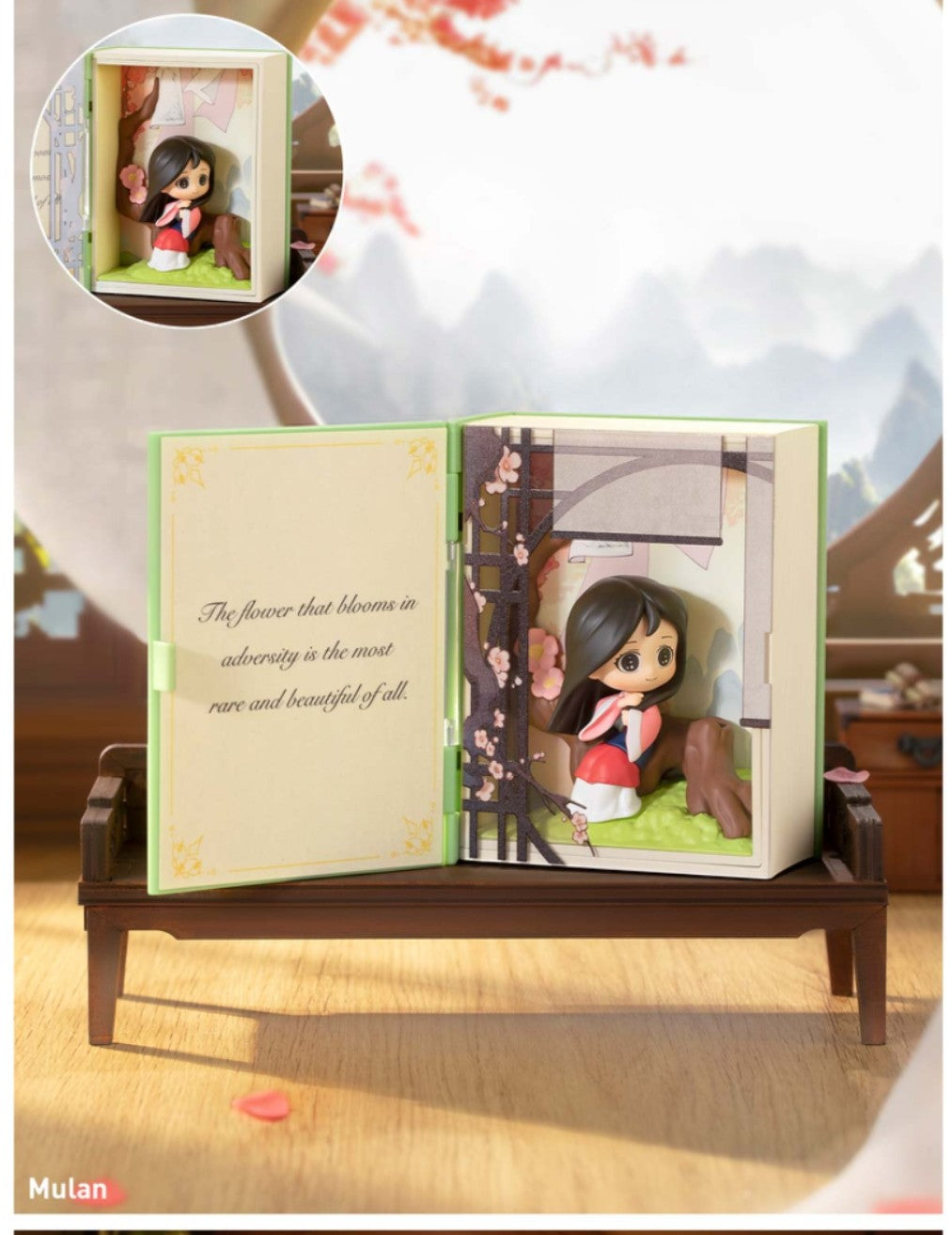 Pop Mart Disney Princess Fairy Tales Book Series Scene Set