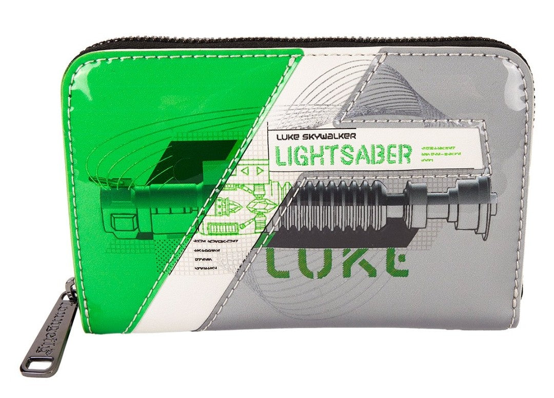 Loungefly Star Wars Lightsaber Zip-Around Wallet