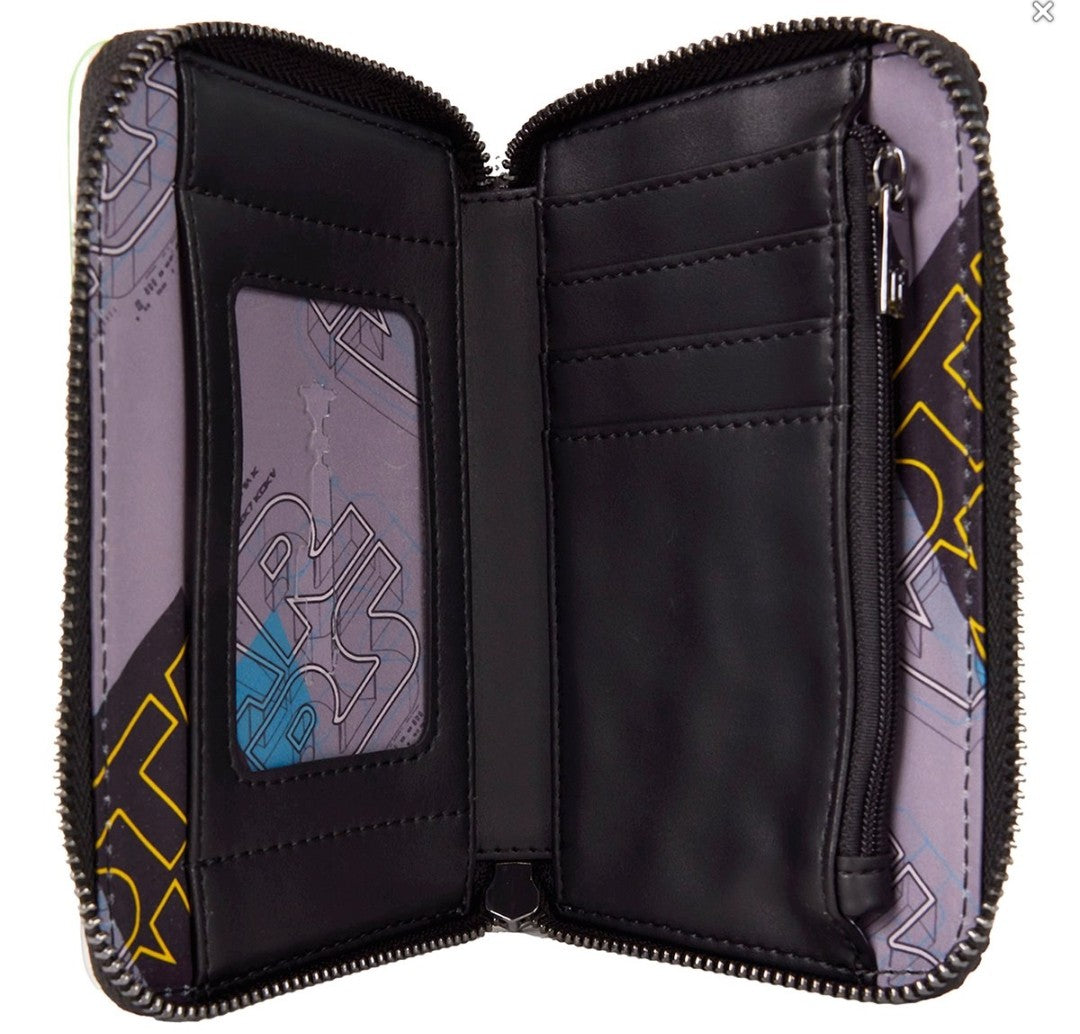 Loungefly Star Wars Lightsaber Zip-Around Wallet