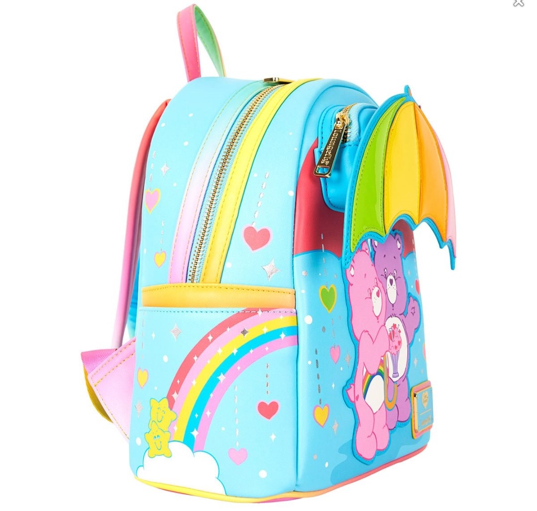 Loungefly Care Bears Rainbow Umbrella Backpack