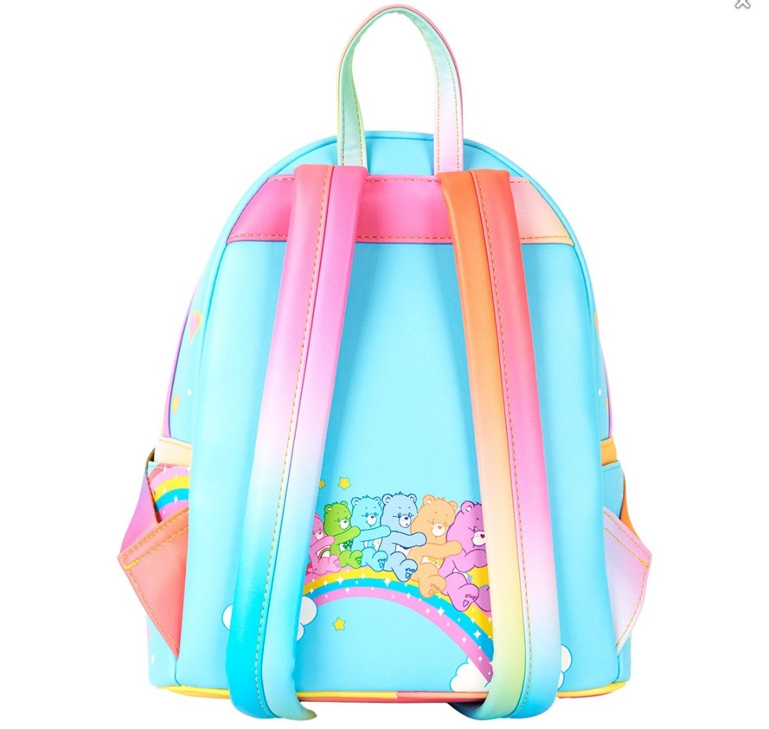 Loungefly Care Bears Rainbow Umbrella Backpack
