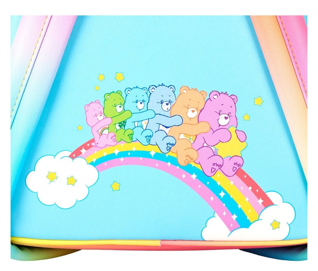 Loungefly Care Bears Rainbow Umbrella Backpack