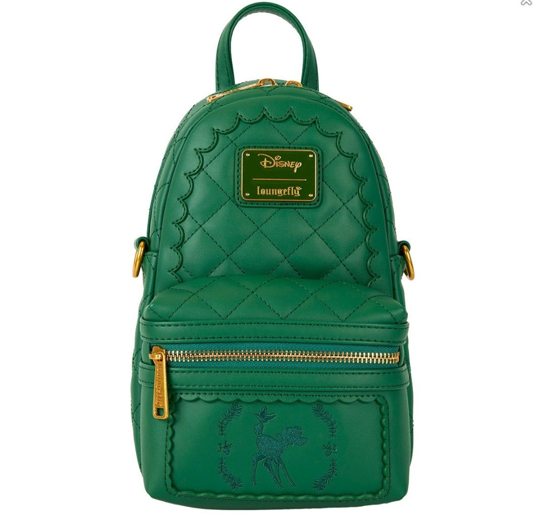 Loungefly Disney Bambi and Thumper Convertible Sling Bag/Crossbody Bag/Backpack